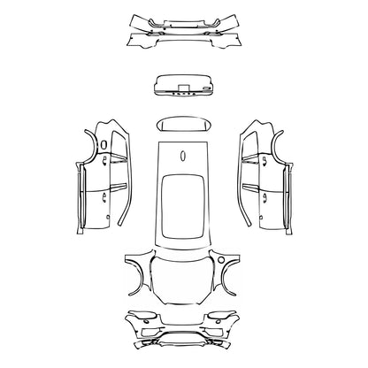 Pre-Cut PPF Volvo XC90 Excellence 2016 - PPF-Kits