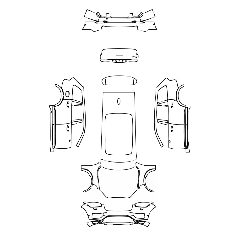 Pre-Cut PPF Volvo XC90 Inscription 2019 - PPF-Kits