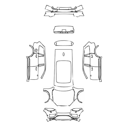 Pre-Cut PPF Volvo XC90 Inscription 2019 - PPF-Kits