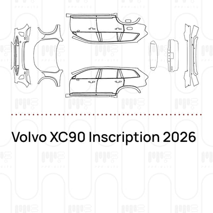 Pre-Cut PPF Volvo XC90 Inscription 2026