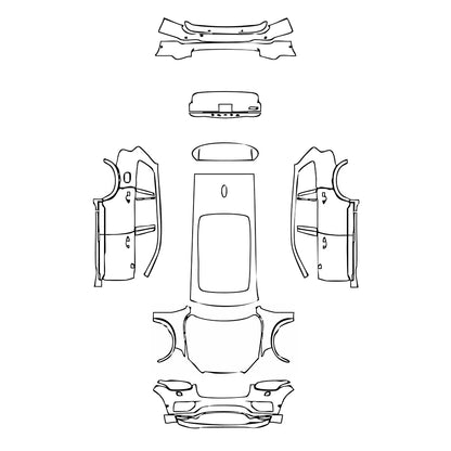 Pre-Cut PPF Volvo XC90 Momentum 2023 - PPF-Kits
