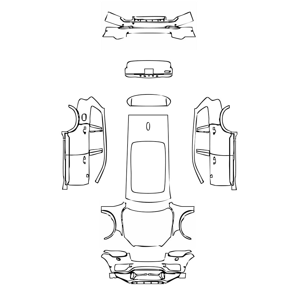Pre-Cut PPF Volvo XC90 R-Design 2019 - PPF-Kits