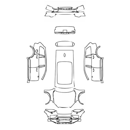 Pre-Cut PPF Volvo XC90 R-Design 2019 - PPF-Kits