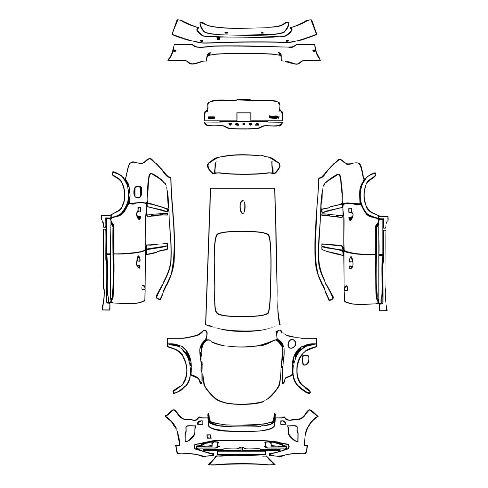 Pre-Cut PPF Volvo XC90 Recharge 2025 - PPF-Kits