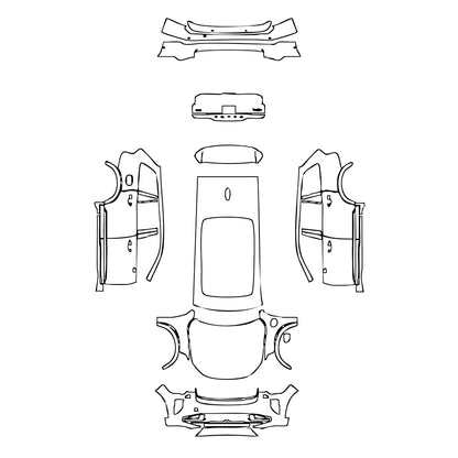 Pre-Cut PPF Volvo XC90 Recharge 2025 - PPF-Kits