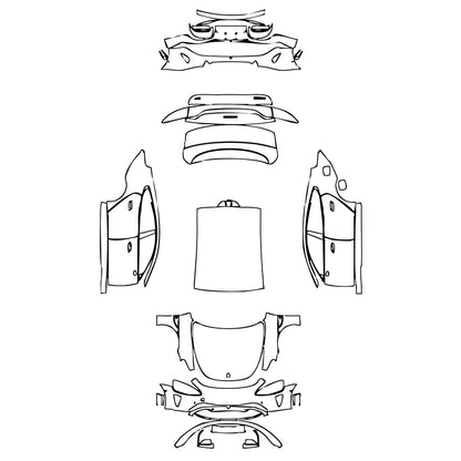Pre-Cut PPF Xiaomi SU7 2025 - PPF-Kits