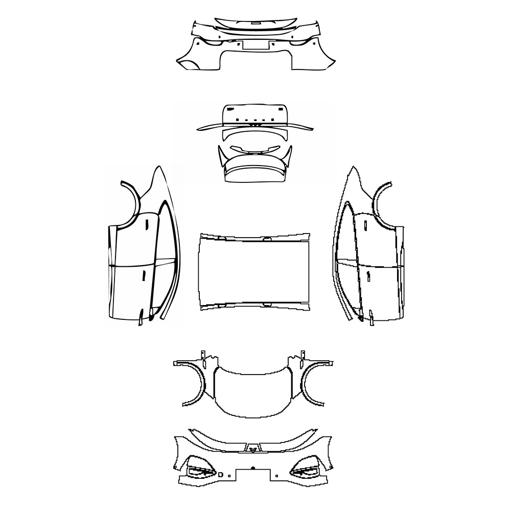 Pre-Cut PPF Xpeng G6 2024 - PPF-Kits