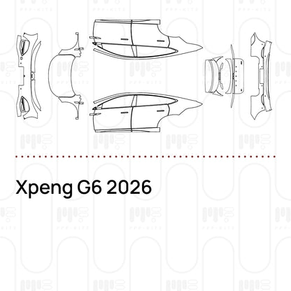 Pre-Cut PPF Xpeng G6 2026