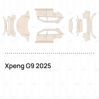 PPF precortado Xpeng G9 2025