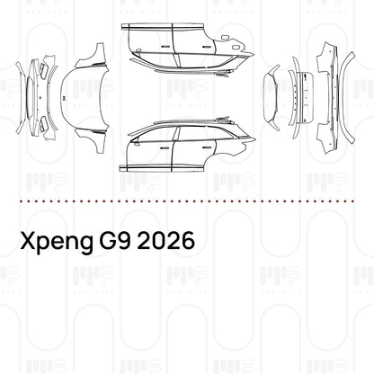 Pre-Cut PPF Xpeng G9 2026