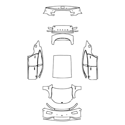 Pre-Cut PPF Xpeng P7 2023 - PPF-Kits