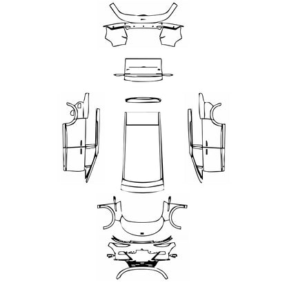 Pre-Cut PPF Xpeng X9 2024 - PPF-Kits