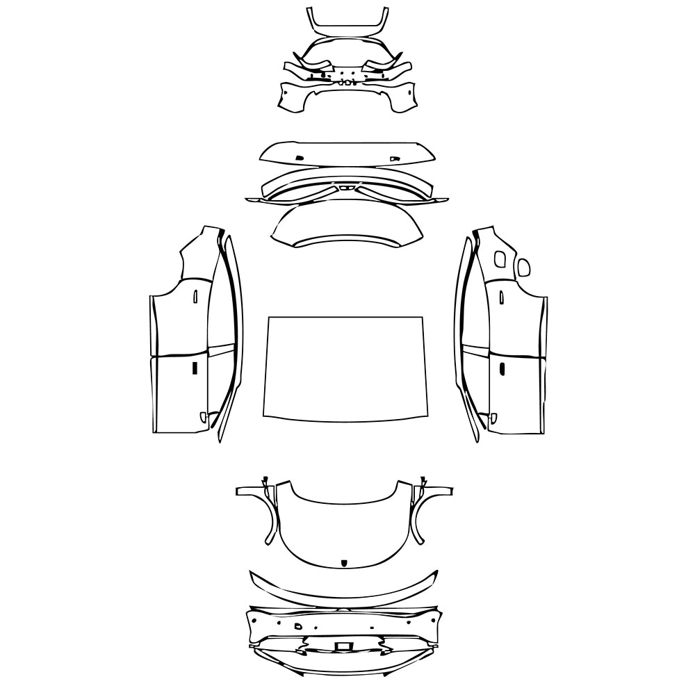 Pre-Cut PPF Zeekr 007 2025 - PPF-Kits