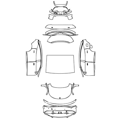 Pre-Cut PPF Zeekr 007 2025 - PPF-Kits
