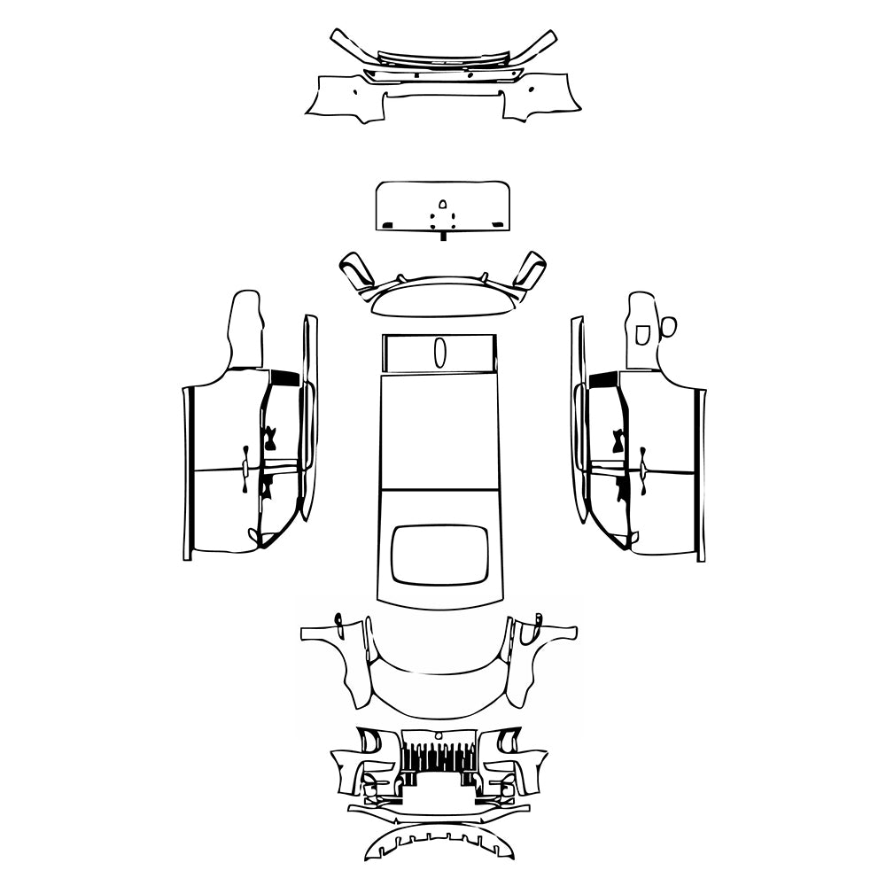 Pre-Cut PPF Zeekr 009 2022 - PPF-Kits