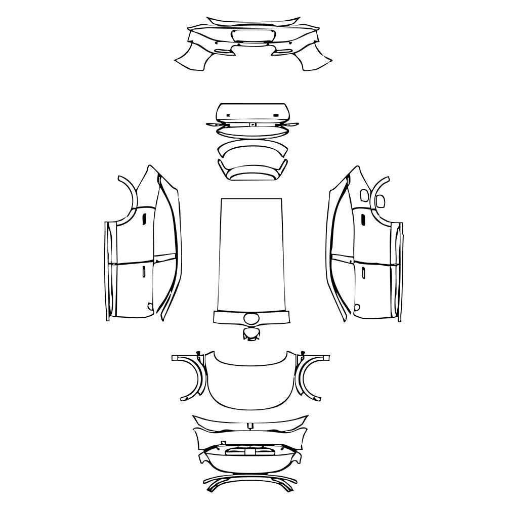 Pre-Cut PPF Zeekr 7X 2025 - PPF-Kits