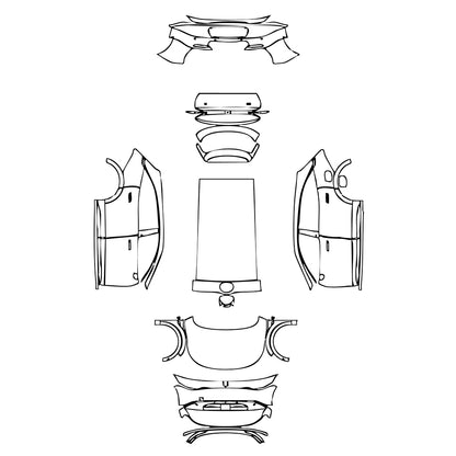 Pre-Cut PPF Zeekr 7X 2025 - PPF-Kits