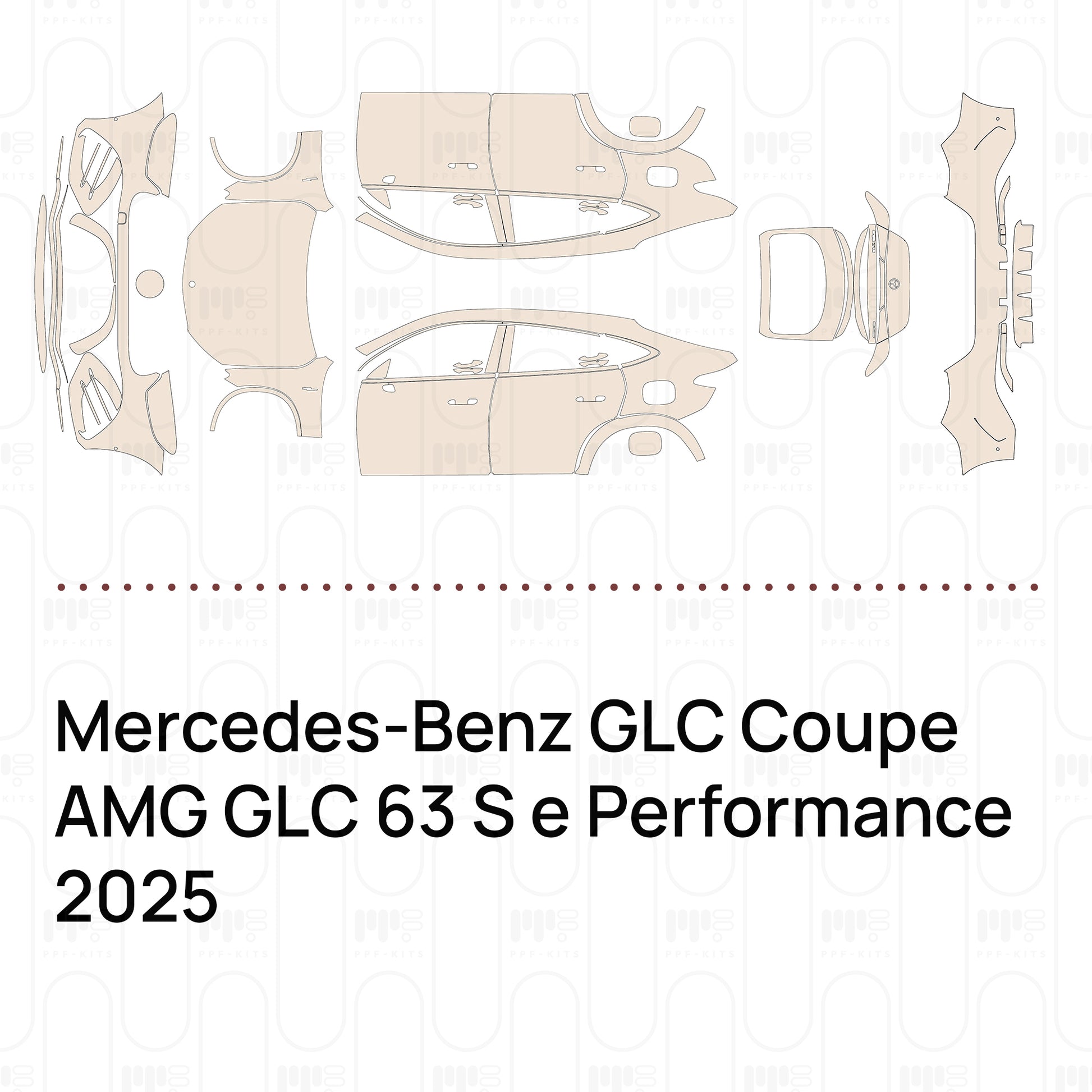 Bumper+Headlamp without AMG Aerodynamics Package, with 2 PDC (Parking Sensors)