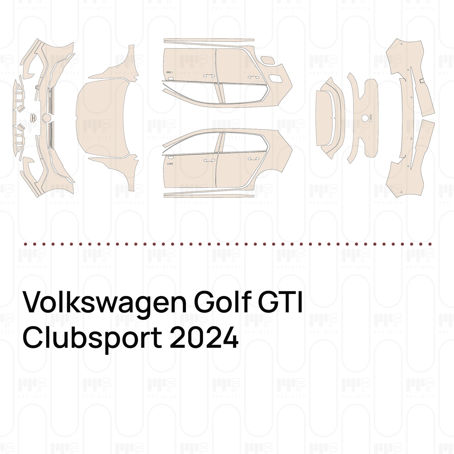 Bumper+Headlamp without GTI Performance Package