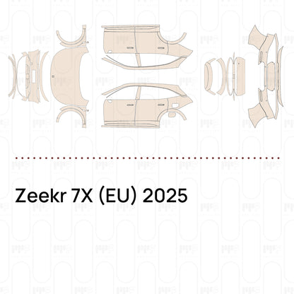 Zeekr 7X (EU) 2025 - Pre-Cut PPF